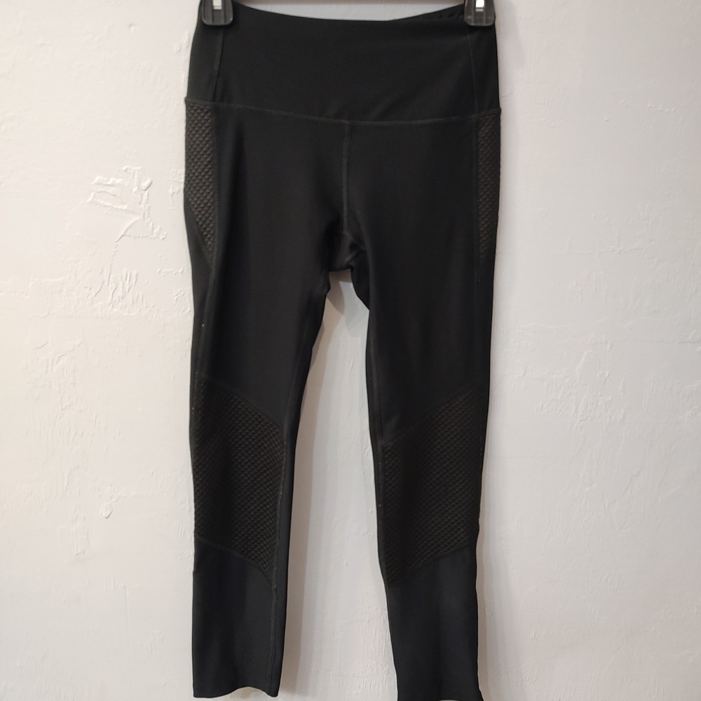 Layer 8 Performance qwick dry athletic pants women Sz X small Zip Leg Moto Edgy